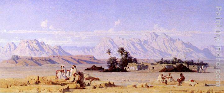Gustave Achille Guillaumet The Oasis